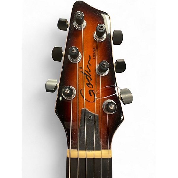Used Godin LGX-SA Sunburst Solid Body Electric Guitar