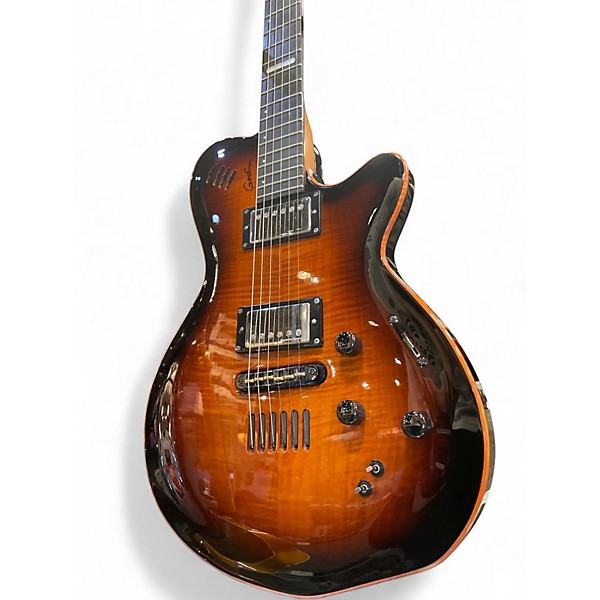Used Godin LGX-SA Sunburst Solid Body Electric Guitar