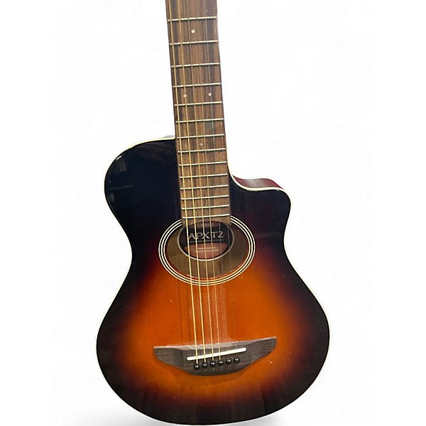 Used Yamaha APXT2 2 Tone Sunburst Acoustic Electric Guitar