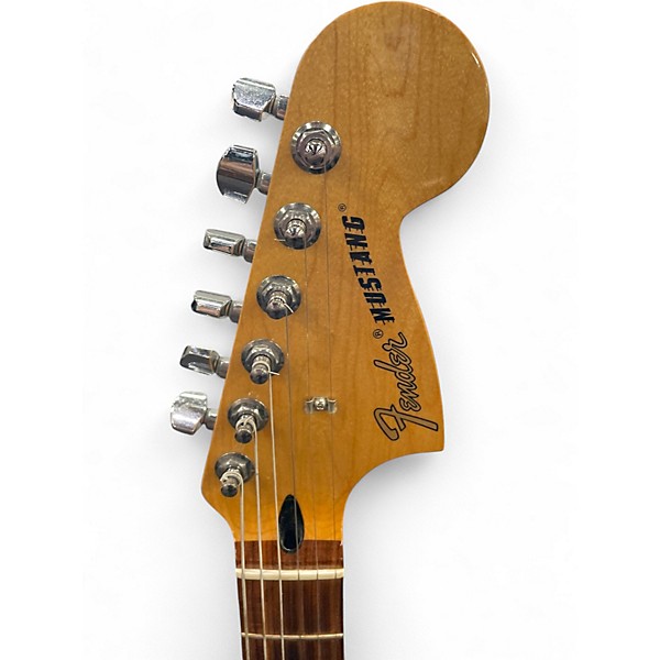 Used Fender Mustang 90 Natural Solid Body Electric Guitar