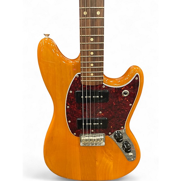 Used Fender Mustang 90 Natural Solid Body Electric Guitar