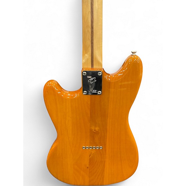 Used Fender Mustang 90 Natural Solid Body Electric Guitar