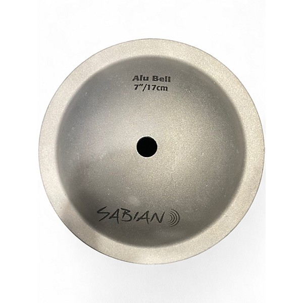 Used SABIAN 7in Aluminum Bell Cymbal