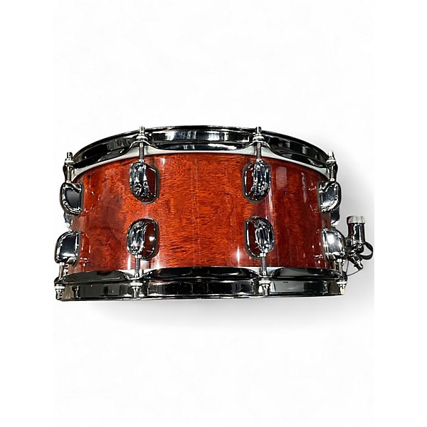 Used TAMA 6X14 SOUND LAB PROJECTS SLP QUILTED BUBINGA Natural Drum