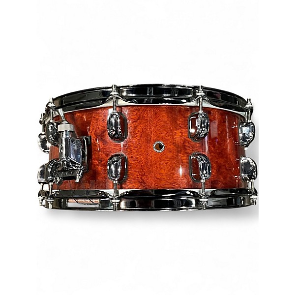 Used TAMA 6X14 SOUND LAB PROJECTS SLP QUILTED BUBINGA Natural Drum