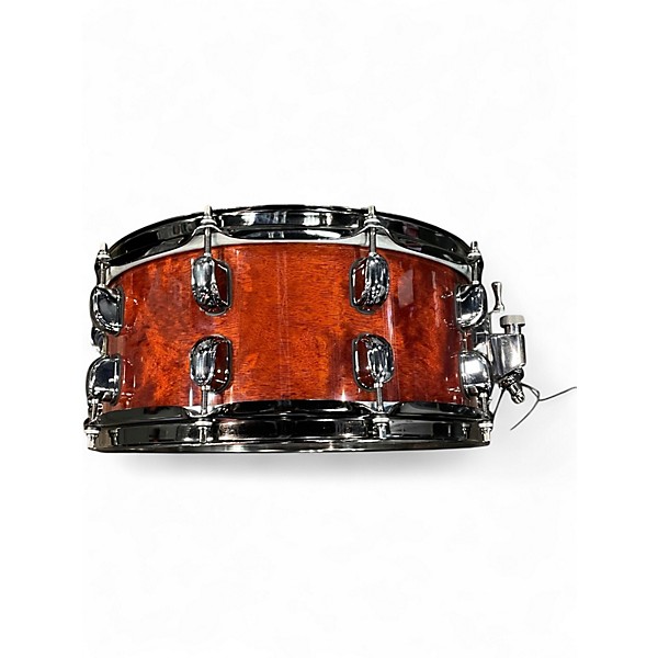 Used TAMA 6X14 SOUND LAB PROJECTS SLP QUILTED BUBINGA Natural Drum