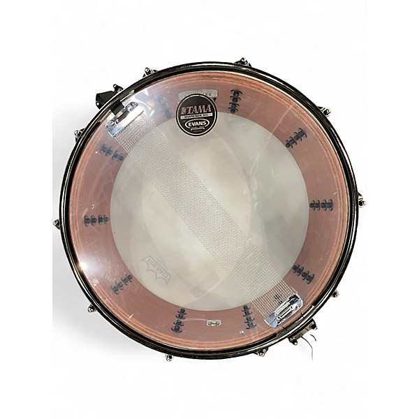 Used TAMA 6X14 SOUND LAB PROJECTS SLP QUILTED BUBINGA Natural Drum