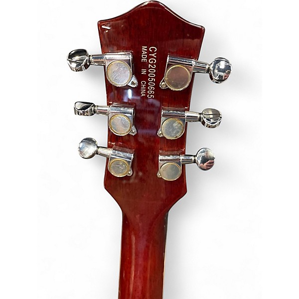 Used Gretsch Guitars G5220 Electromatic Dark Cherry Burst Hollow Body Electric Guitar