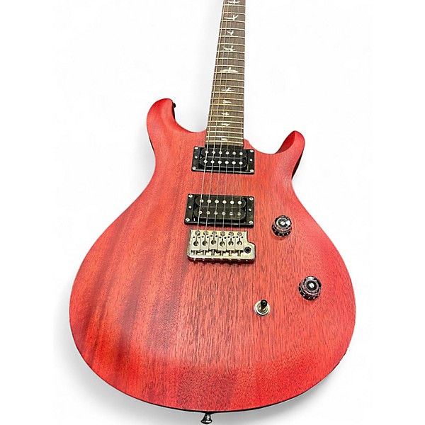 Used PRS CE24 Worn Cherry Solid Body Electric Guitar