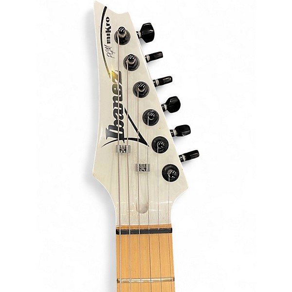 Used Ibanez PGM MIKRO Classic White Electric Guitar