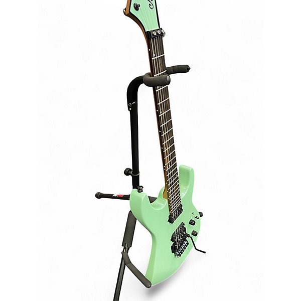 Used Jackson American Virtuoso Mint Green Solid Body Electric Guitar