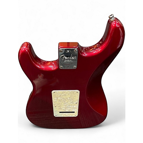 Used Fender American Fat Stratocaster Texas Special Red Solid Body Electric Guitar