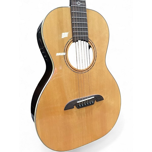 Used Alvarez AP70E Natural Acoustic Electric Guitar