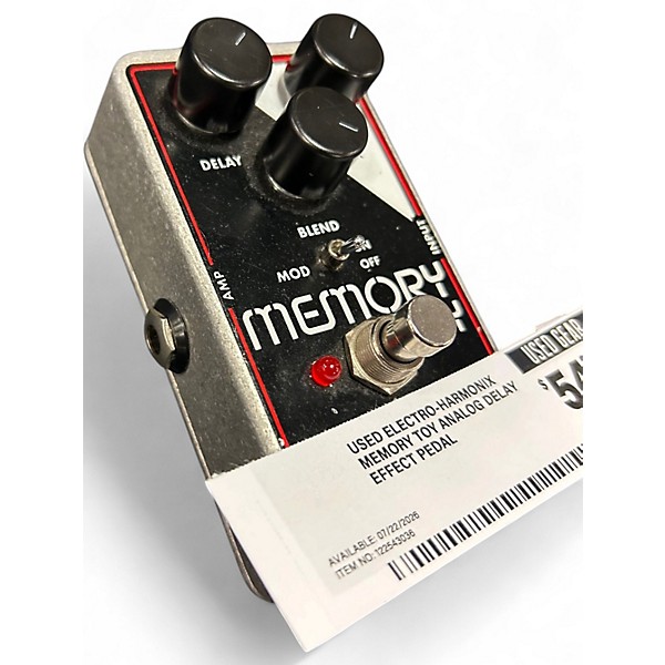 Used Electro-Harmonix Memory Toy Analog Delay Effect Pedal