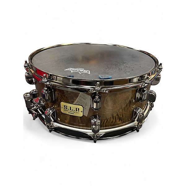 Used TAMA 14in Sound Lab Project Snare Brown Drum