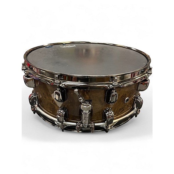Used TAMA 14in Sound Lab Project Snare Brown Drum
