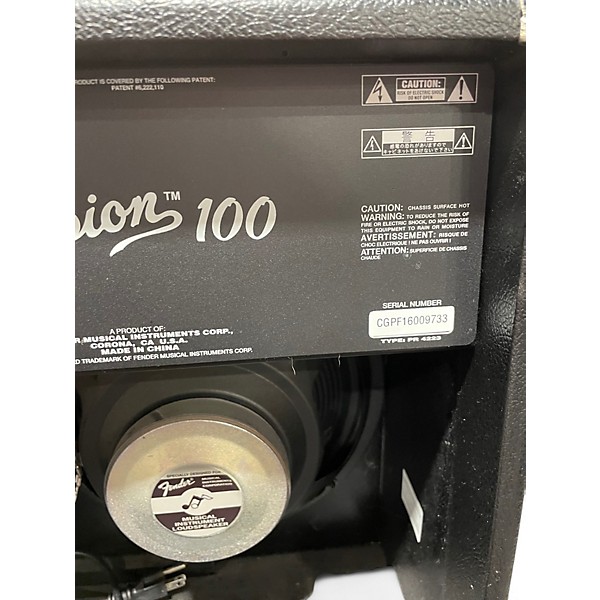 Used Fender Champion 100 Guitar Combo Amp