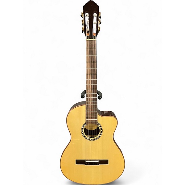 Used Lucero LFN200SCE Natural Classical Acoustic Electric Guitar