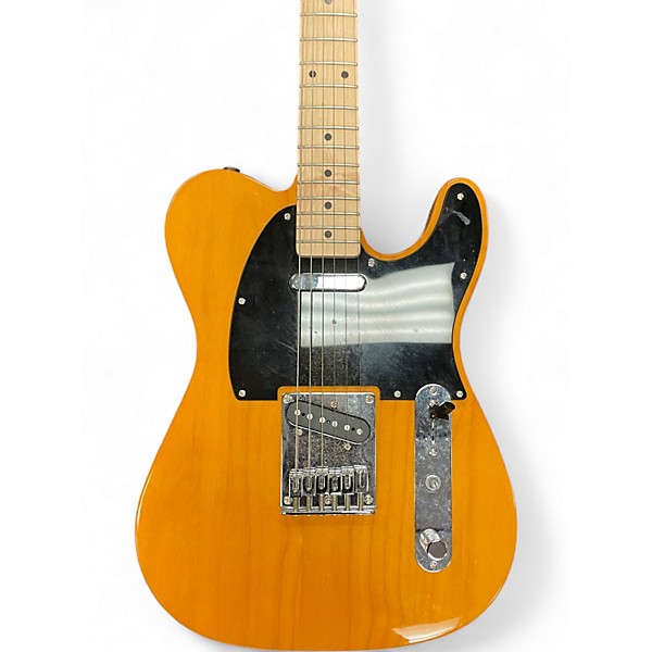 Used 2017 Squier Affinity Telecaster Butterscotch Blonde Solid Body Electric Guitar