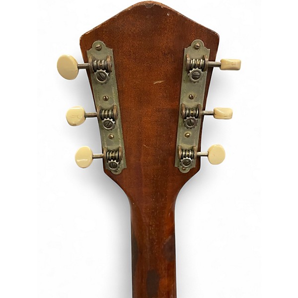 Vintage 1957 Harmony Patrician Natural Hollow Body Electric Guitar