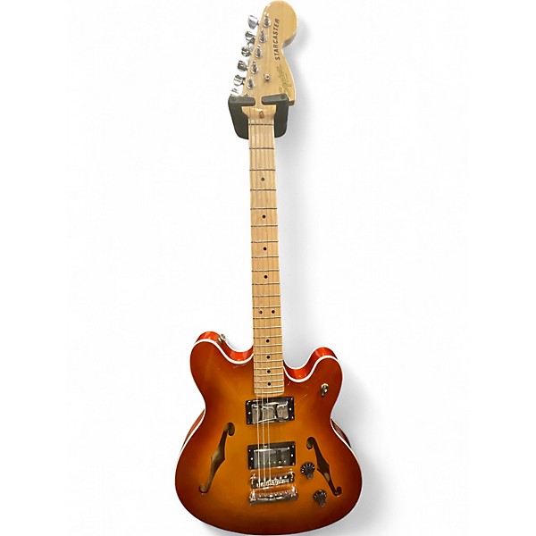 Used Squier Classic Vibe Starcaster Hollow 2 Color Sunburst Hollow Body Electric Guitar