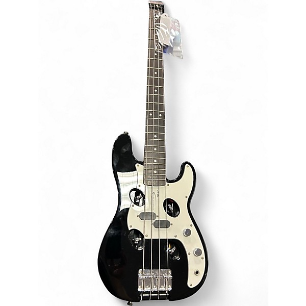 Used Traveler Guitar TB4P Black Electric Bass Guitar