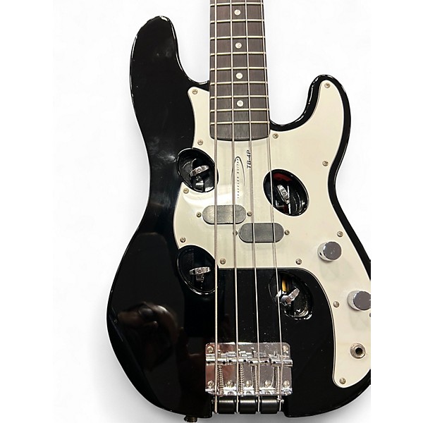 Used Traveler Guitar TB4P Black Electric Bass Guitar