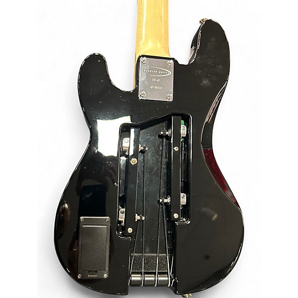 Used Traveler Guitar TB4P Black Electric Bass Guitar