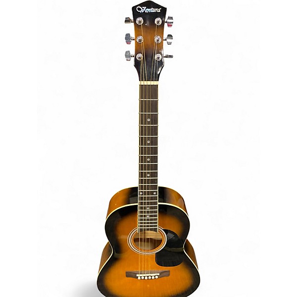 Used Ventura VWDOTBS 3/4 2 Tone Sunburst Acoustic Guitar