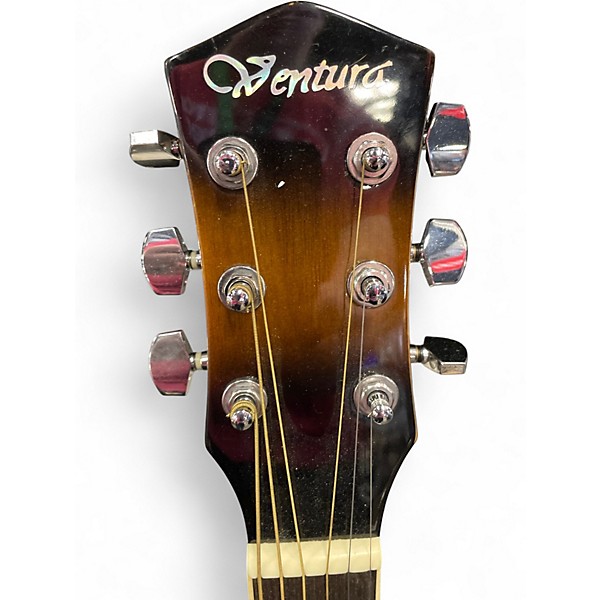 Used Ventura VWDOTBS 3/4 2 Tone Sunburst Acoustic Guitar