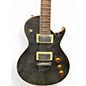 Used Mitchell MS450 Trans Black Solid Body Electric Guitar