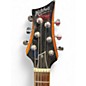 Used Mitchell MS450 Trans Black Solid Body Electric Guitar