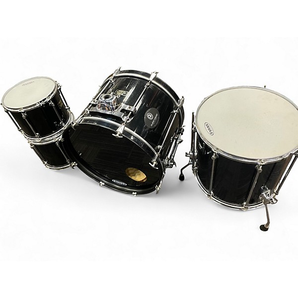 Used Mapex 4 Piece Mars Pro Black Drum Kit