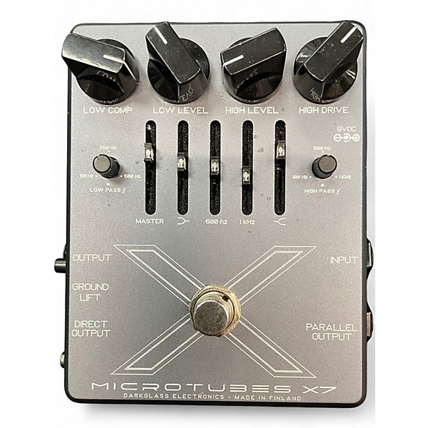 Used Darkglass Micro tubes x7 Bass Effect Pedal