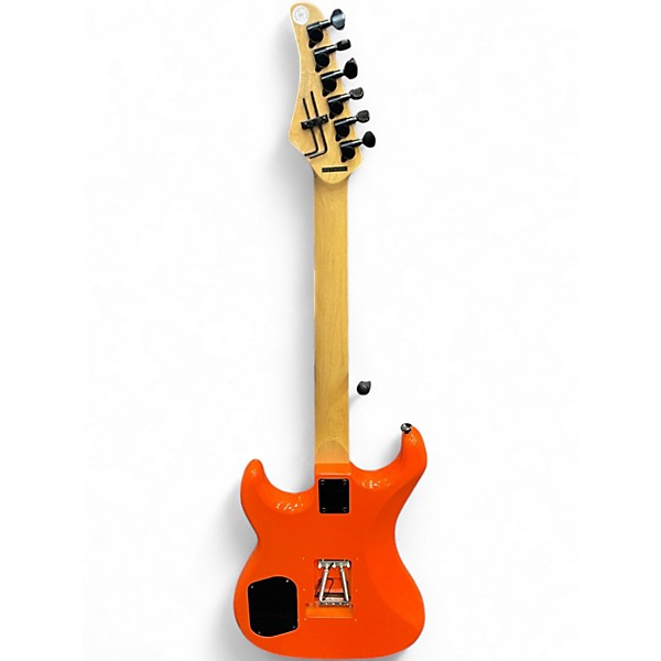 Used Kramer Tiger stripe Pacer series Orange Solid Body Electric Guitar