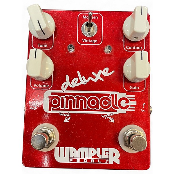Used Wampler Pinnacle Deluxe Distortion Effect Pedal