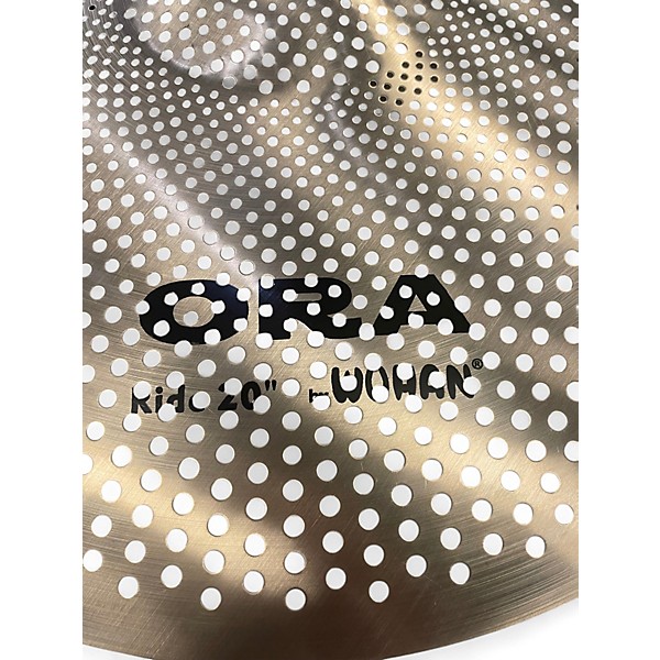 Used Wuhan Cymbals & Gongs 20in ORA Low Volume Ride Cymbal