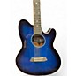 Used Ibanez TCY10E Talman Blue Acoustic Electric Guitar