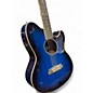 Used Ibanez TCY10E Talman Blue Acoustic Electric Guitar