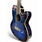 Used Ibanez TCY10E Talman Blue Acoustic Electric Guitar