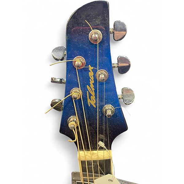 Used Ibanez TCY10E Talman Blue Acoustic Electric Guitar