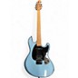 Used Sterling by Music Man Fluff Signature StingRay Blue Solid Body Electric Guitar thumbnail