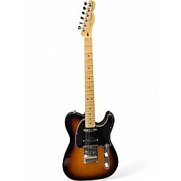 Used Fender Deluxe Nashville Telecaster 2 Tone Sunburst Solid Body Electric Guitar