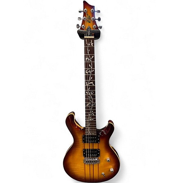 Used Iyv IP-300 TBS Tobacco Sunburst Solid Body Electric Guitar