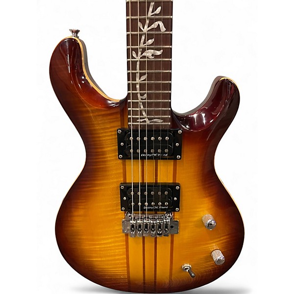 Used Iyv IP-300 TBS Tobacco Sunburst Solid Body Electric Guitar
