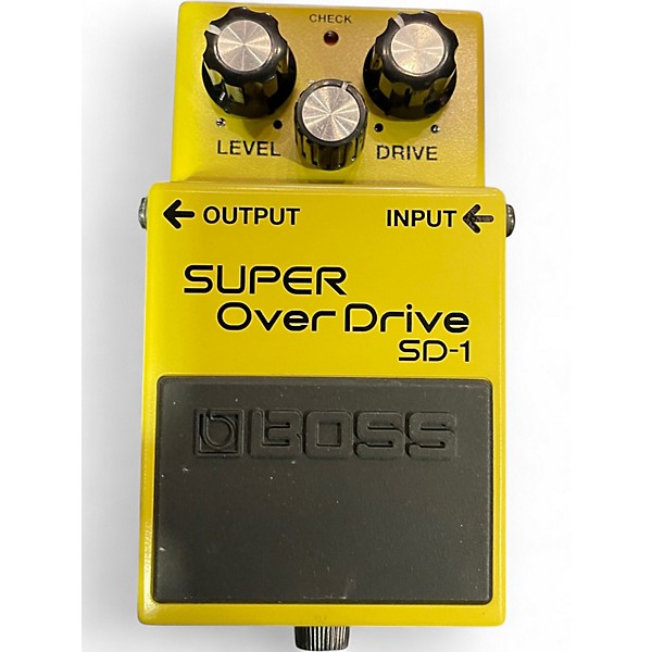 Used BOSS SD1 Super Overdrive Effect Pedal
