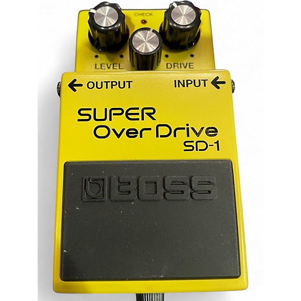 Used BOSS SD1 Super Overdrive Effect Pedal