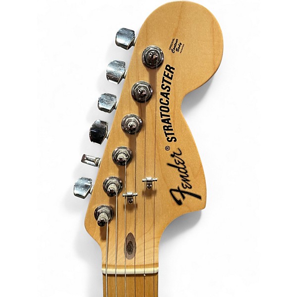 Used Fender American Special Stratocaster HSS Black Solid Body Electric Guitar