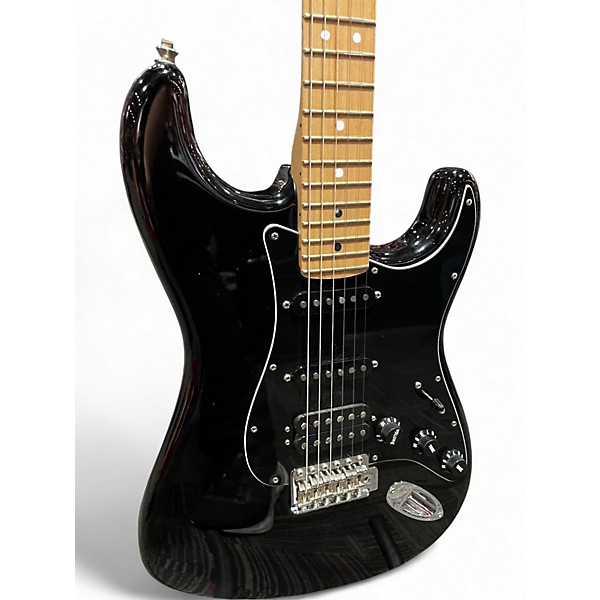 Used Fender American Special Stratocaster HSS Black Solid Body Electric Guitar