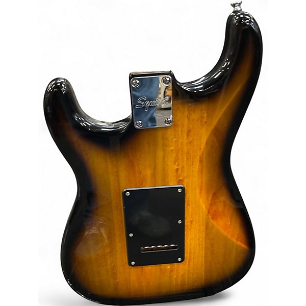 Used Squier SONIC STRATOCASTER HSS 2 Color Sunburst Solid Body Electric Guitar
